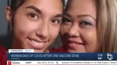 ABC Mainstream News: Mother Dies from covid shot... This Is The New Normal