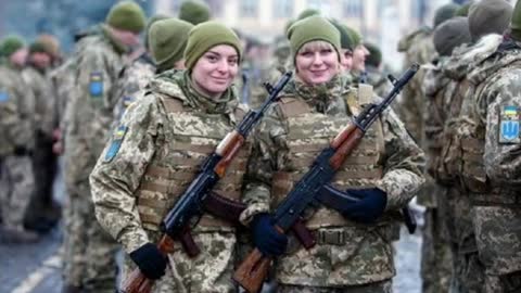this is a real war Ukraine heroic women