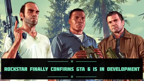 Rockstar Finally Confirms GTA 6 Is in Development