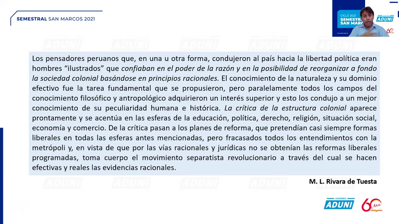 SEMESTRAL ADUNI 2021 | Semana 12 | Filosofía S1