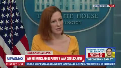 Jen Psaki: I'm not going to give you detail on where our military equipment goes