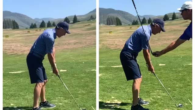 Steve Tew, working on hip turn and hand depth👌🏼