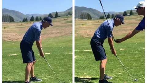 Steve Tew, working on hip turn and hand depth👌🏼