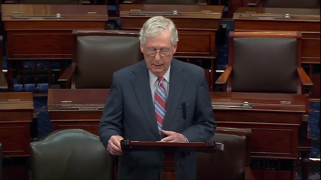 Leader McConnell: "The collapse we witnessed wasn't inevitable. It didn't happen on its own."