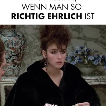 Einfach mal richtig EHRLICH sein :)