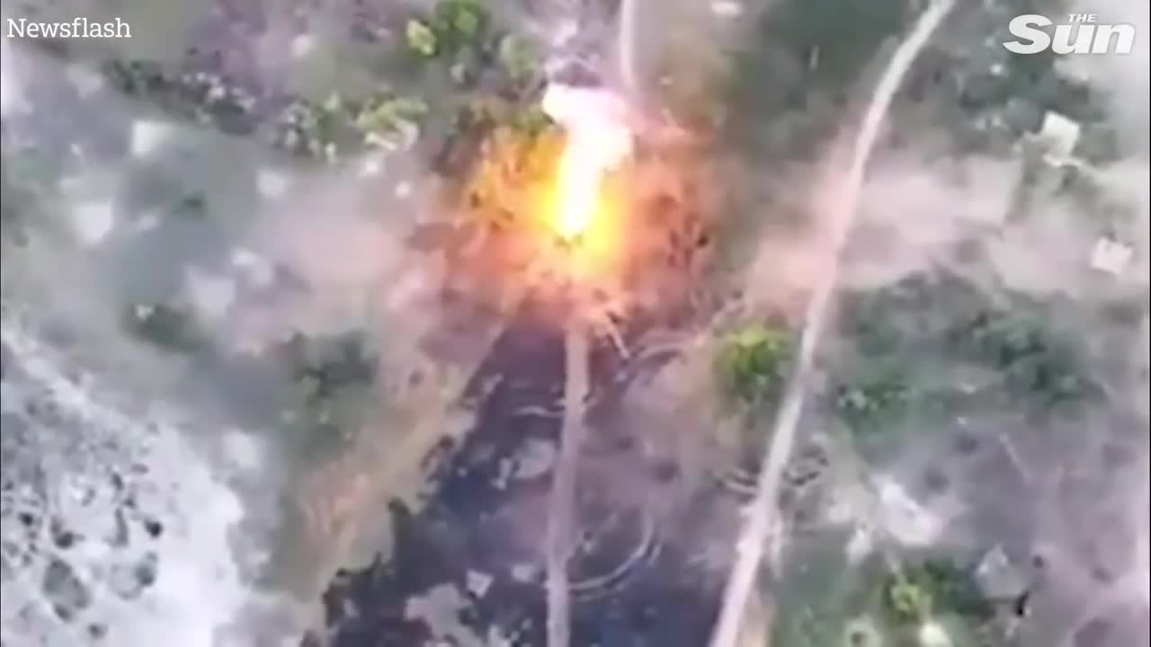 Ukrainian forces BLOW UP Russian tanks with deadly missiles