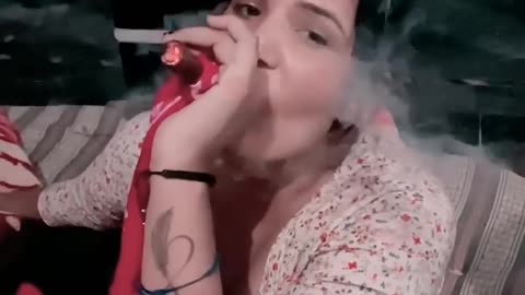 Female smoking