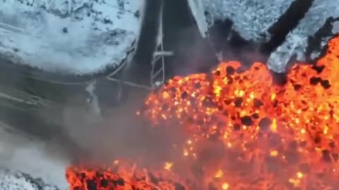 A Volcanic Erupt Near Grindavik, Iceland