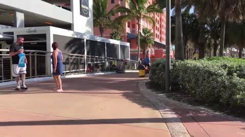 Leaf Blower-Powered Vehicle