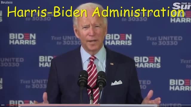 Joe Biden Forgot To Put His Name First