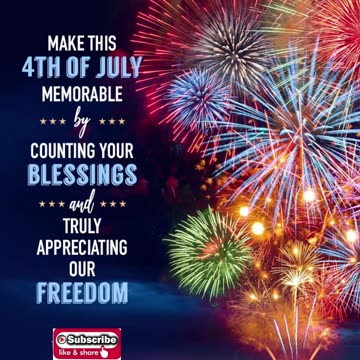 Independence Day, we pray on this great day that we dedicate ourselves anew to God #youtubeshorts