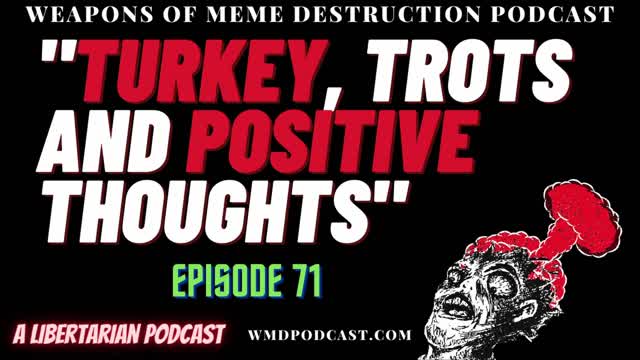 "TURKEY, TROTS & POSITIVE THOUGHTS" - WMD Episode 68 (A Libertarian Podcast)