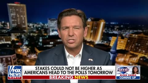 Ron DeSantis: Electing Kamala Harris is like re-electing Joe Biden