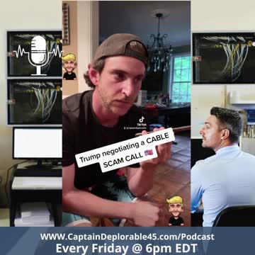 Trump takes a Cable Scam Call!