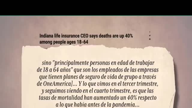 LOS VACUNADOS ESTÁN CAYENDO COMO MOSCAS