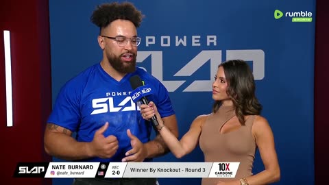 Nate Burnard Post-Match Interview | Power Slap 4