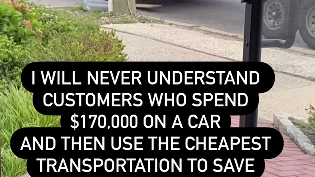 Side effect of cheap transport