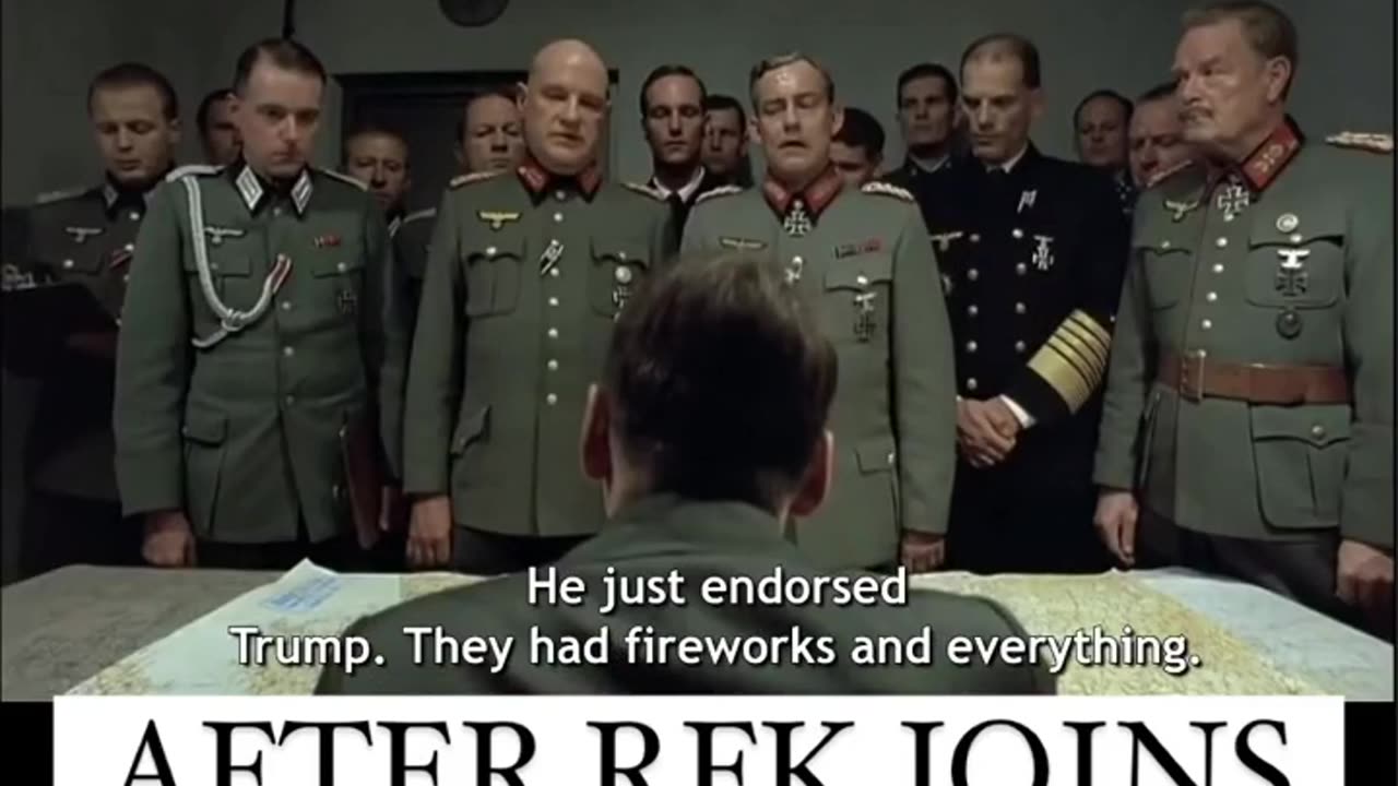 Hitler on RF Kennedy Joining Trump