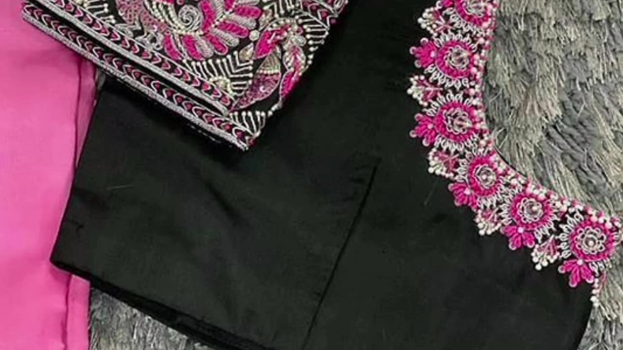 home use blouse design | embroidery for beginners ! machine embroidery design @embroiderywork143
