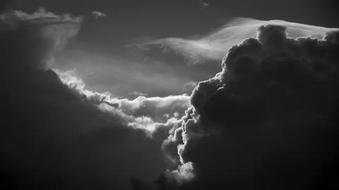 BLACK WHITE clouds