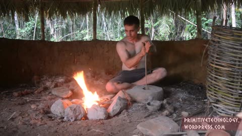 Primitive Technology Blower and charcoal