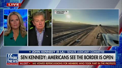 John Kennedy "Kamala Harris is not capable. When her IQ gets to 75, she should sell."