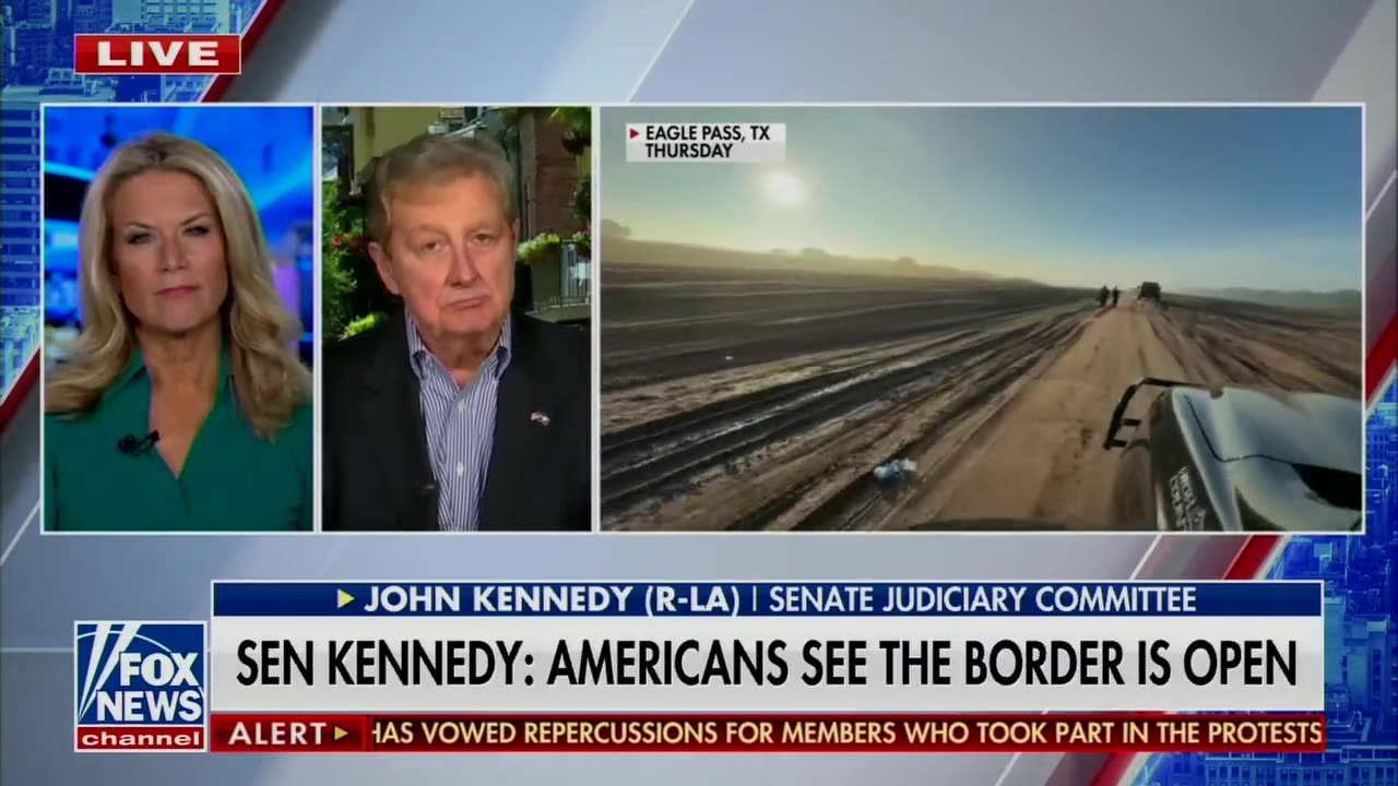 John Kennedy "Kamala Harris is not capable. When her IQ gets to 75, she should sell."
