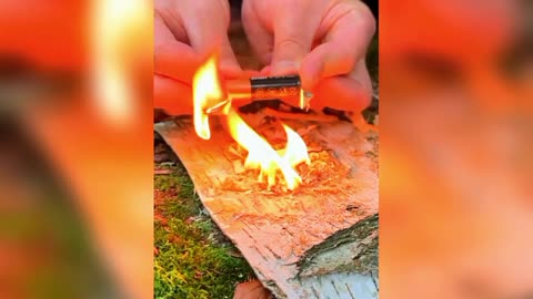 Flame On! Crafting the Perfect Campfire Experience - Survival lifehacks creating campfire ! ASMR