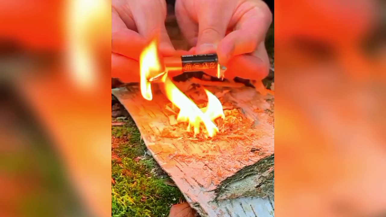 Flame On! Crafting the Perfect Campfire Experience - Survival lifehacks creating campfire ! ASMR