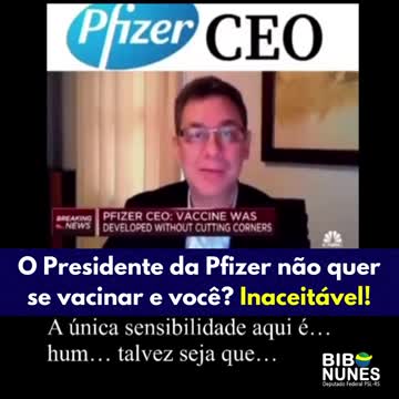 Presidente da Pfissser não quer se vacinar