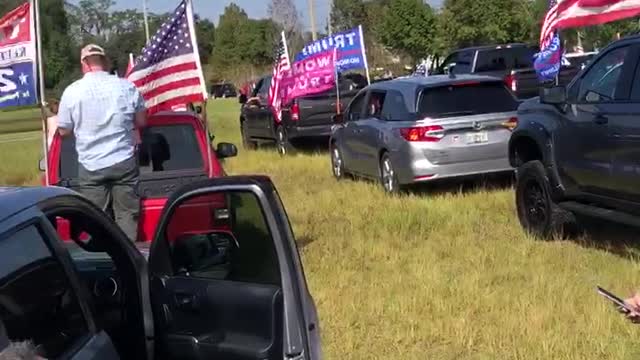 Trump parade October 2020 Central Florida