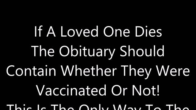 The Only Way To "The Covid Vaccine Truth"