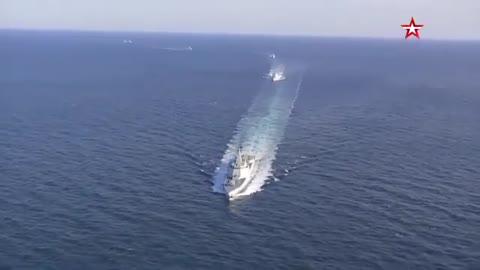 Sino-Russian Joint Sea/Naval Interaction exercise in the Sea of Japan.