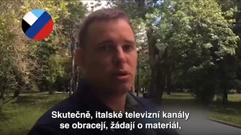 Italský zpravodaj z Donbasu se odmítá již dále podílet na mediálních podvodech