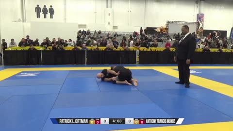 Patrick Ortman Vs Anthony Munoz - IBJJF World NoGi 12/13/24