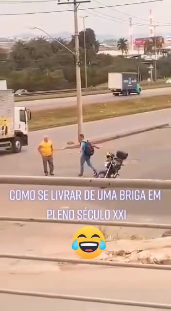 How to get out of a fight