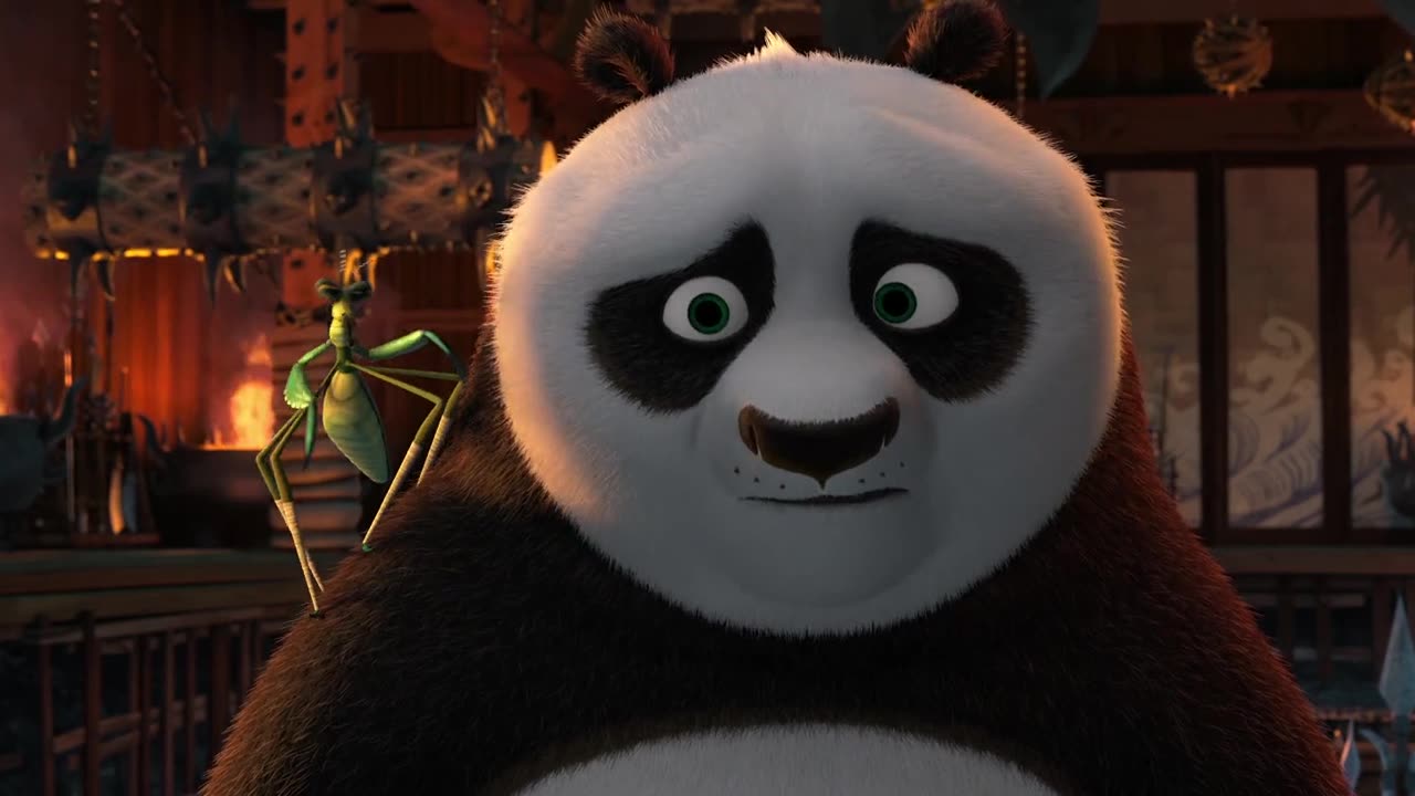 The New Master Scene - Kung Fu Panda 3 (2016) - Clips City