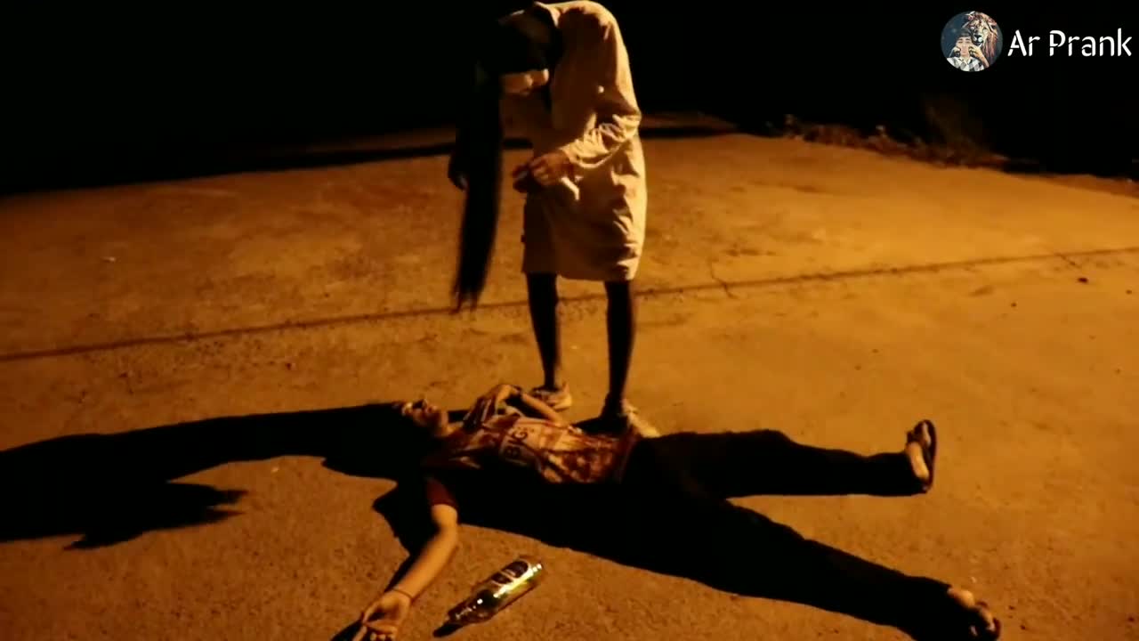 Ghost Prank Dangerously Scary