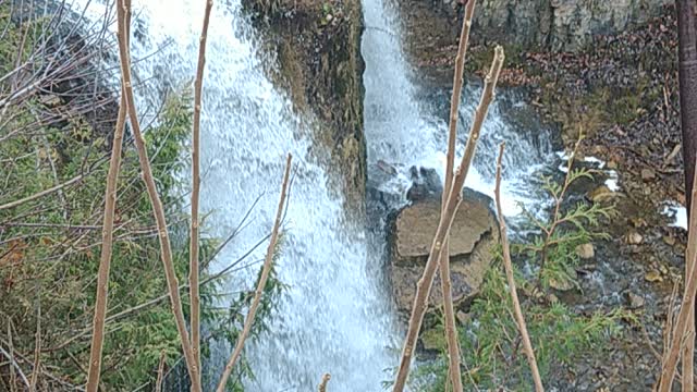 Powerful waterfall