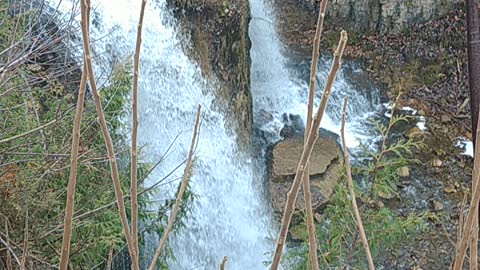 Powerful waterfall