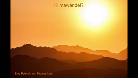 Klimawandel?