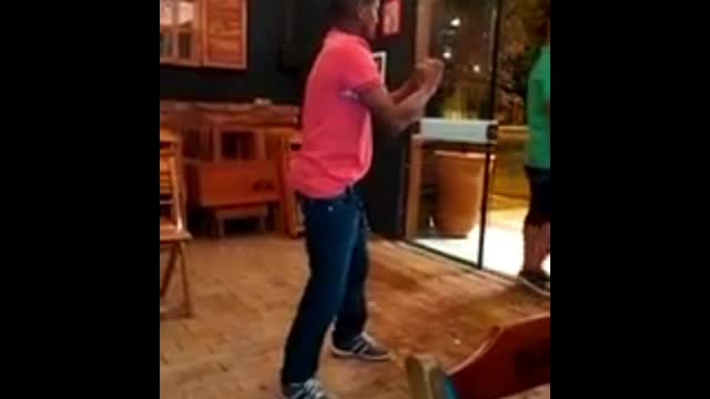 "Drunk getting knockout"