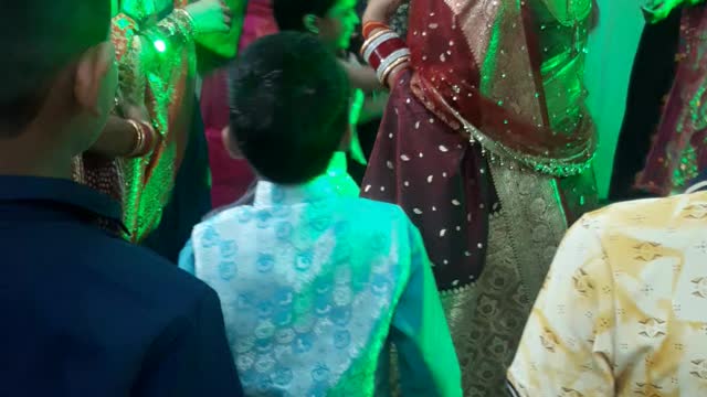 Indian Marriage party regional enjoyment