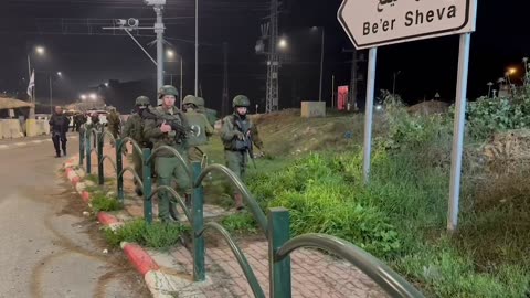 IDF: In a joint IDF, Israel Police, and ISA pursuit, the terrorist from the ramming