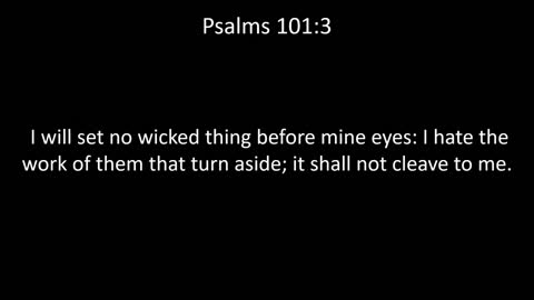 KJV Bible Psalms Chapter 101