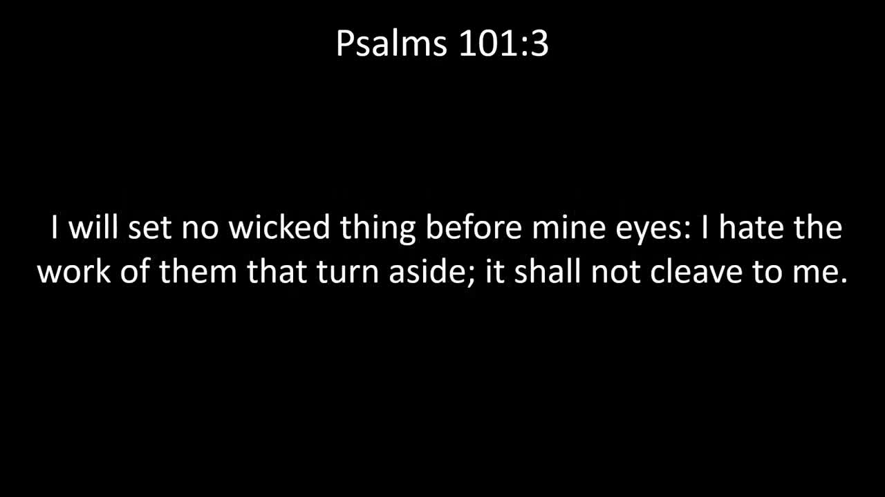 KJV Bible Psalms Chapter 101