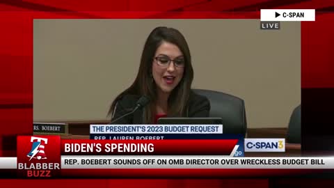 Rep. Boebert Sounds Off On OMB Director Over Wreckless Budget Bill