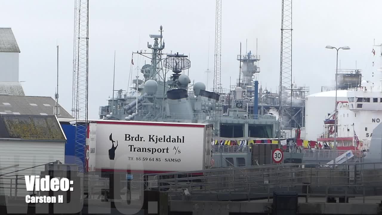 NATO-Flåde anløber Kalundborg Havn