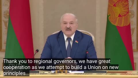 Lukashenko says Russia and Belarus are building "a Union on new principles"