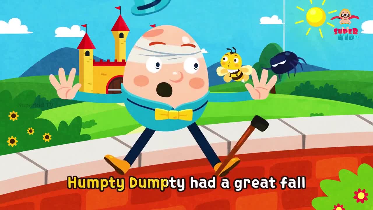 HUMPTY DUMPTY NURSERY RHYMES